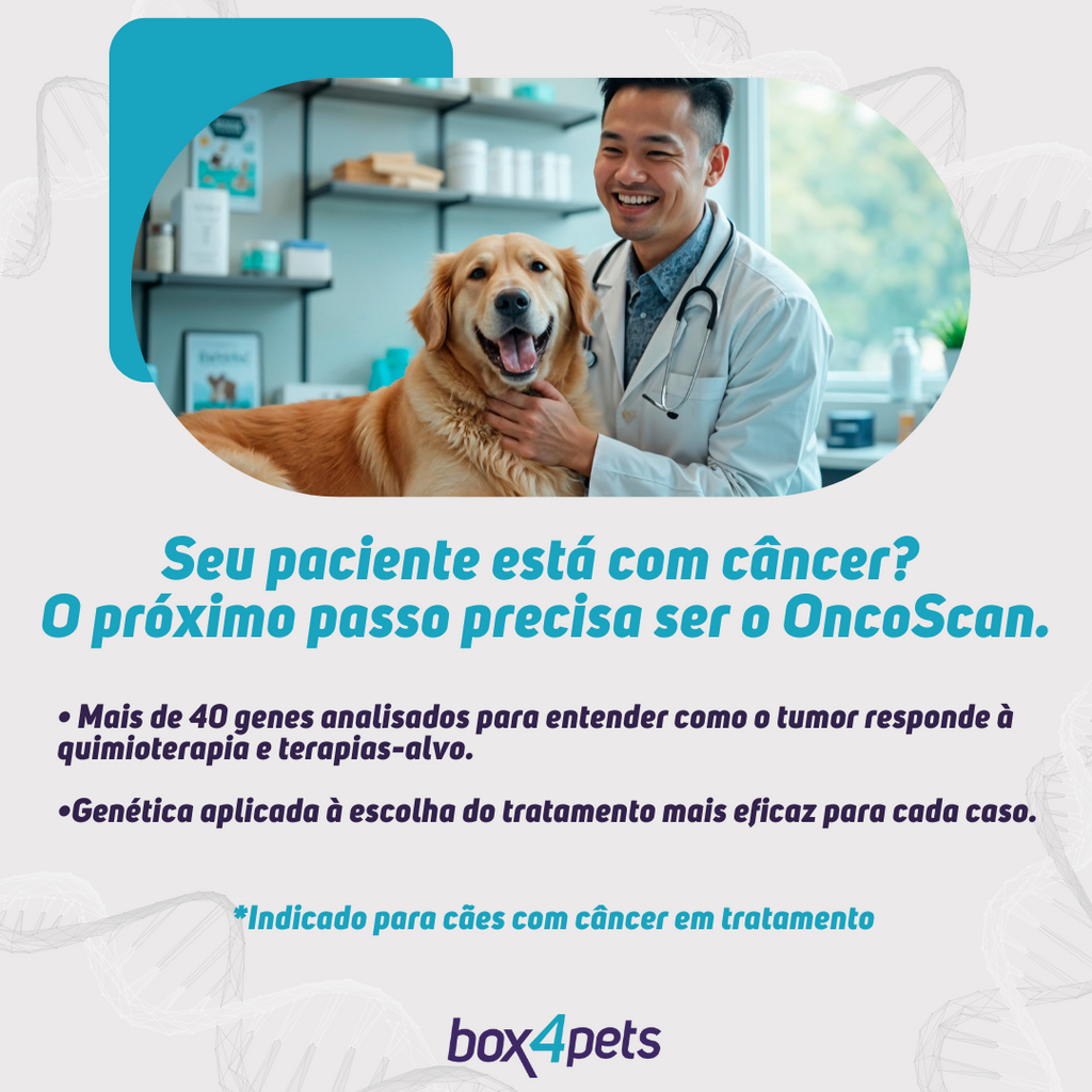 OncoScan: Genética Aplicada ao Tratamento do Câncer em Cães