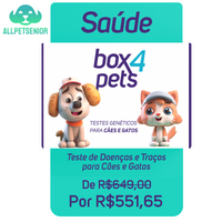 SAÚDE - Identificação de doenças genéticas de cães e gatos - AllPetSenior